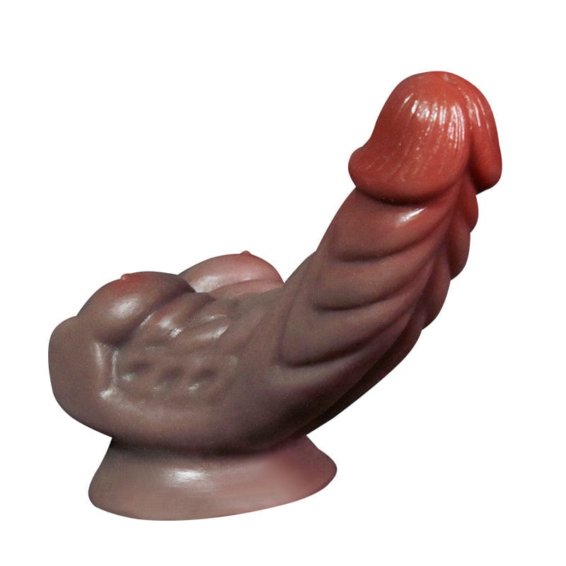 6.69in Realistic Abdominal Muscle Dildo With Sucker