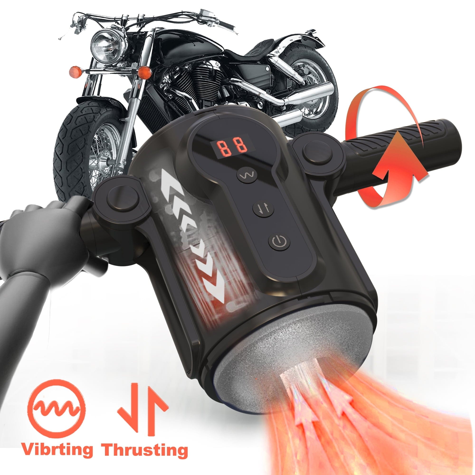 Telescopic Vibrating Male Masturbator for Man: Game Cup Pulse Lurevibe Telescopic Vibrating Male Masturbator for Man: Game Cup Pulse Lurevibe