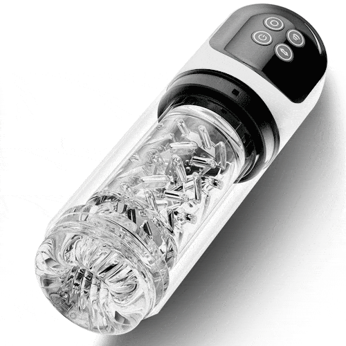 Night Elf 7 Rotation Suction Vacuum Pumps Masturbator Cup - Lurevibe