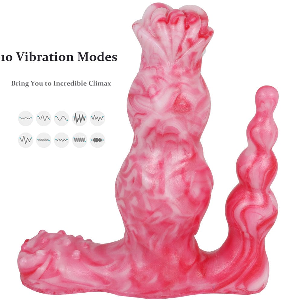 4.7‘’ 10 Frequency Vibration Simulation Wireless Remote Control Electric Dildo