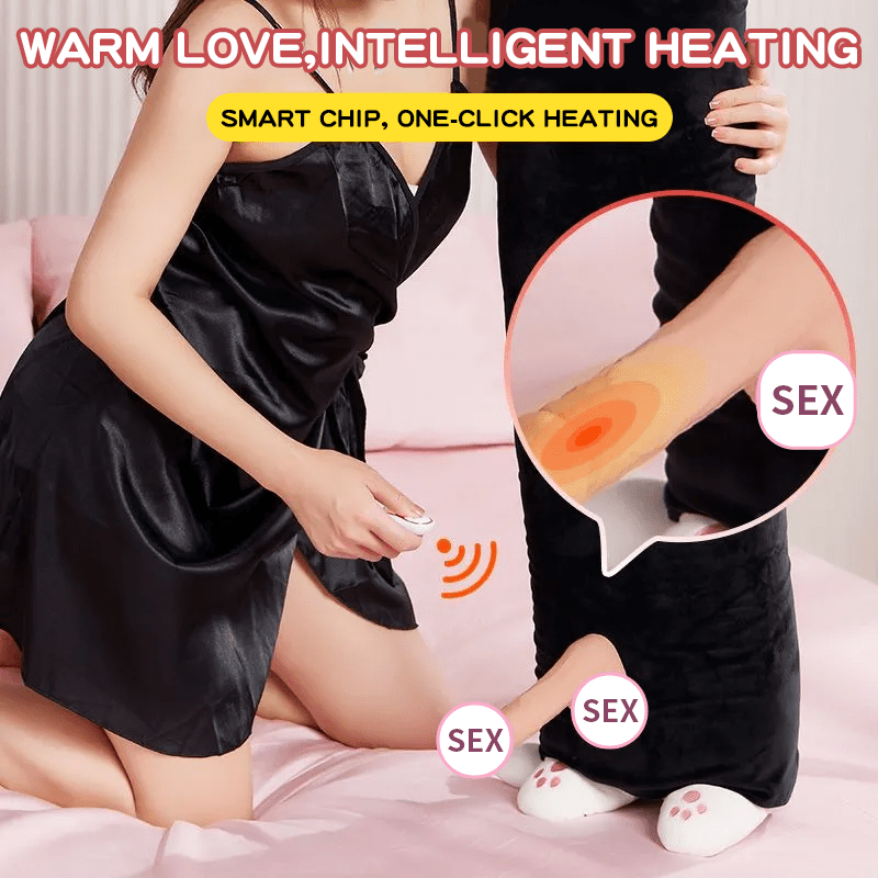 Discreet Cat Pillow Remote Control Sex Machine - Lurevibe