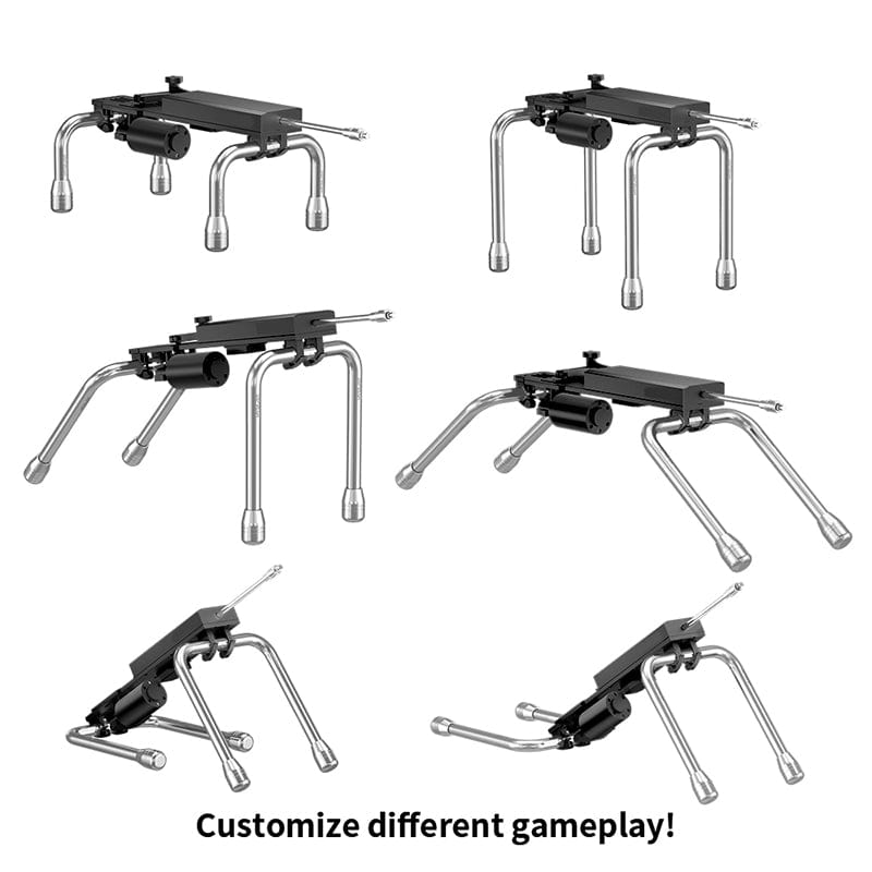 SHEYAY Electronic Dog Female Sex Machine Multiple Accessories - Lurevibe