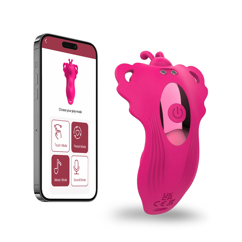 Butterfly Wearable Panty Clitoral Stimulation Vibrator Lurevibe Butterfly Wearable Panty Clitoral Stimulation Vibrator Lurevibe