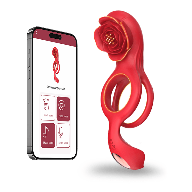 Lurevibe - Penisring mit rosa Klitorisstimulation Lurevibe - Penisring mit rosa Klitorisstimulation