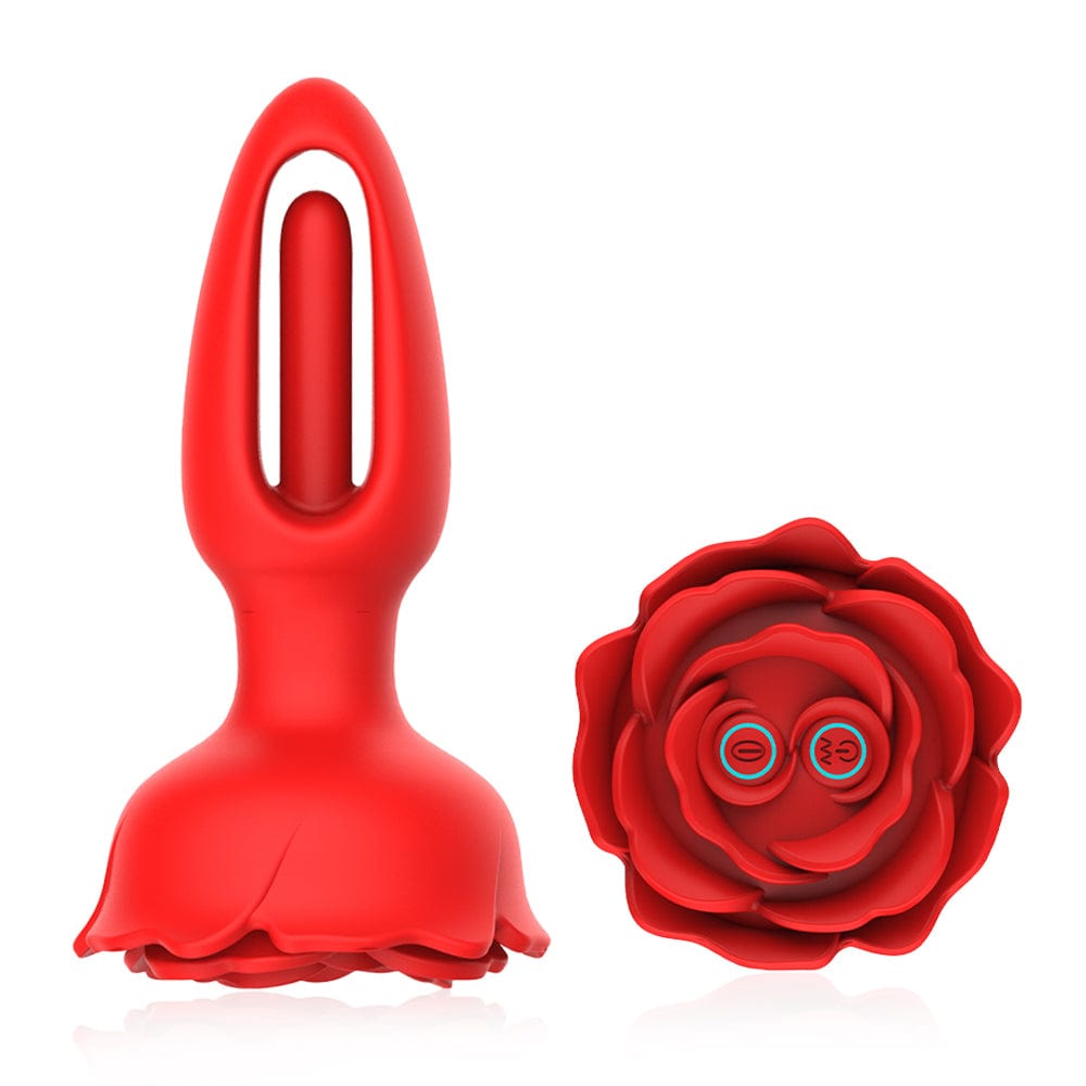 Lurevibe - Hollow Slapping Anal Plug Wireless Remote Control Universal Back Chamber Prostate Slapping Massager - Lurevibe