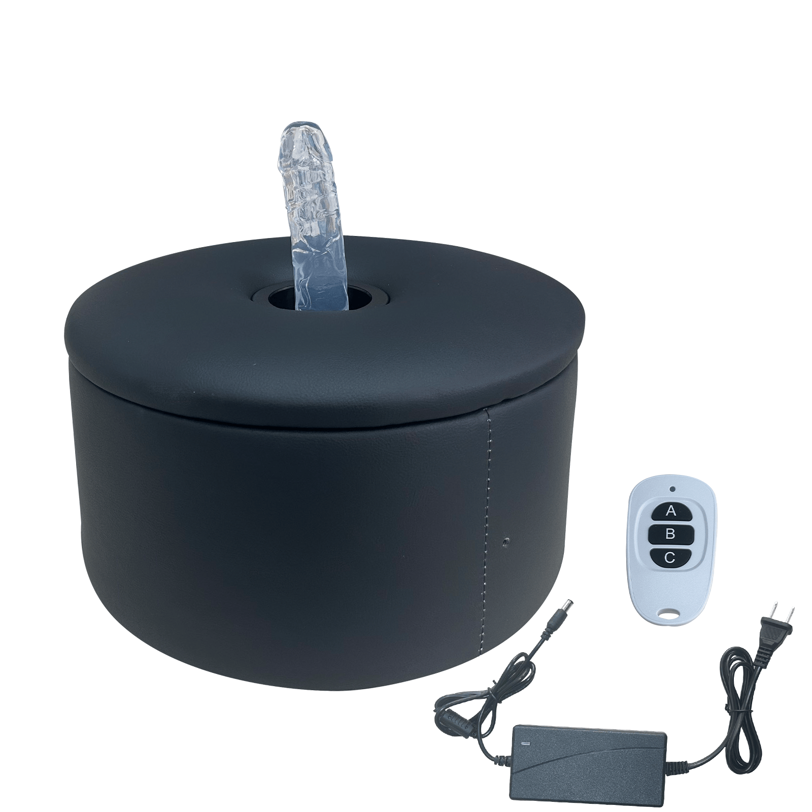Black Stool Thrusting Sex Machine With Remote Control  Lurevibe