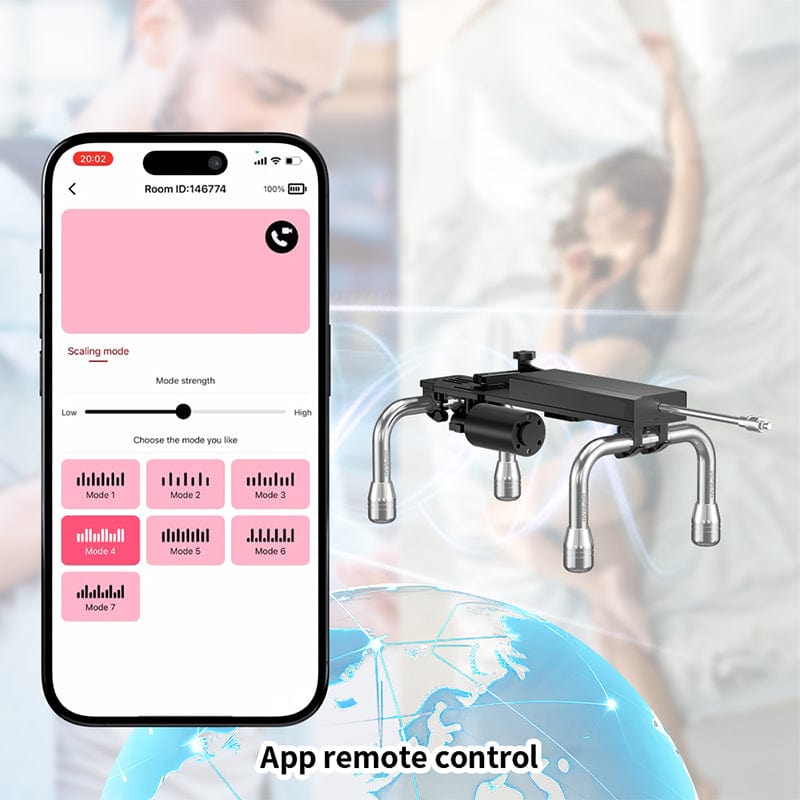 SHEYAY Electronic Dog Female Sex Machine Multiple Accessories - Lurevibe