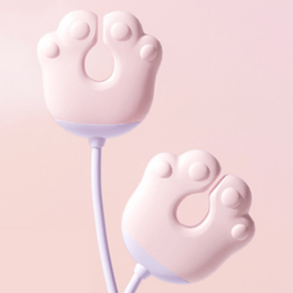 Katzenvibrator mit 10-Frequenz-Saugfunktion, 10-Frequenz-Vibration
