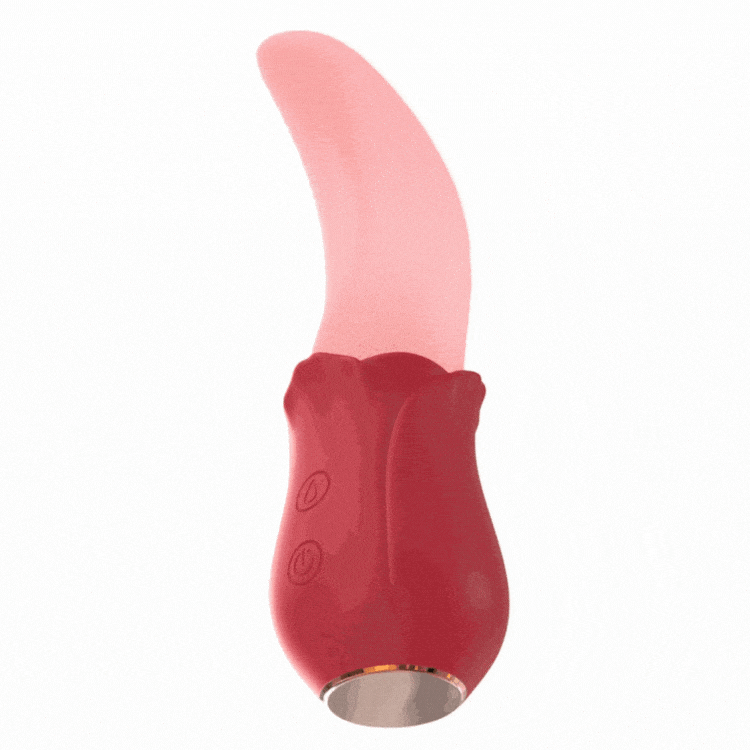 Lurevibe - Upgraded Rose - 20 Frequency Tongue Licking Vibrator Lurevibe - Upgraded Rose - 20 Frequency Tongue Licking Vibrator