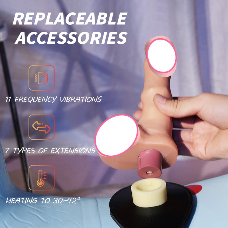 Inflatable Deer Mount Thrusting Dildo Machine - Lurevibe