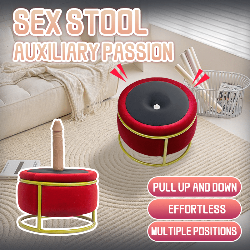 Red Seat Dildo Machine Massage Seat - Lurevibe