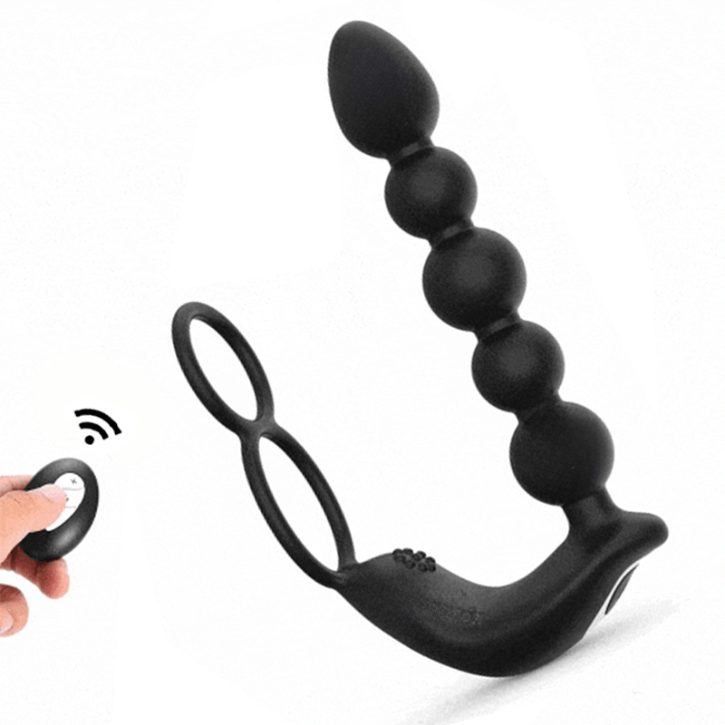 Lurevibe - Butt Plug Anal Penis Ring Rechargeable Prostate Massager Lurevibe - Butt Plug Anal Penis Ring Rechargeable Prostate Massager
