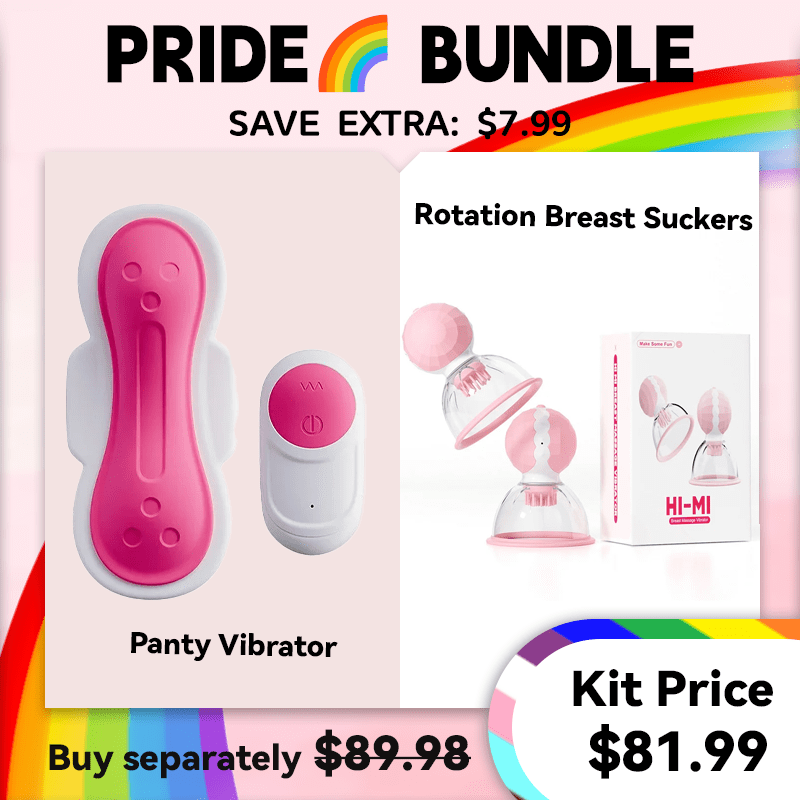 Nipple Rotation Vibrator Breast Suckers Massager for Women - Lurevibe