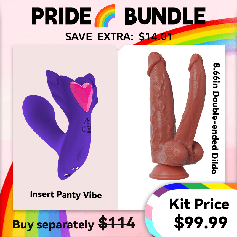 Panty Wearable Vibrator Insert Dildo Womens Sex Toys with 9 Vibrations - Lurevibe