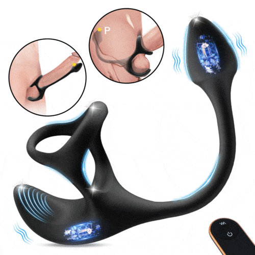 Spherical Vibrating Anal Plug Testicles Stimulator Cock Ring Lurevibe Spherical Vibrating Anal Plug Testicles Stimulator Cock Ring Lurevibe