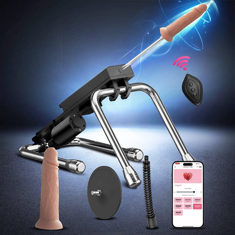 SHEYAY Electronic Dog Female Sex Machine Multiple Accessories - Lurevibe