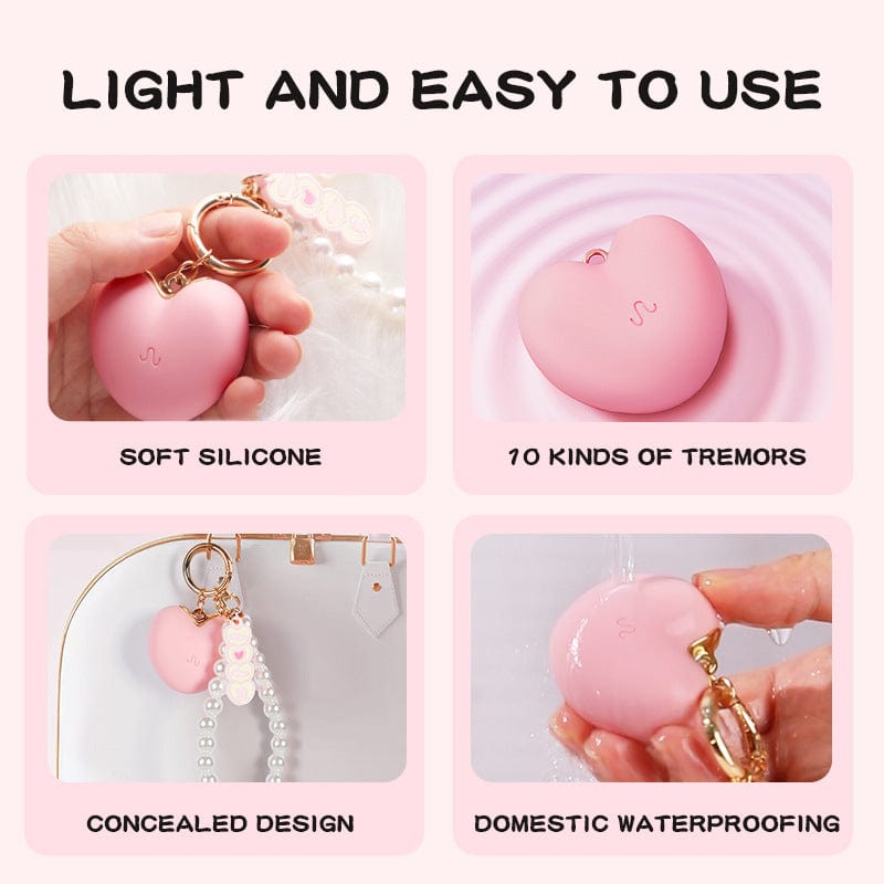Small Pendant APP Control Mini Clitoral Cute Vibrator - Lurevibe