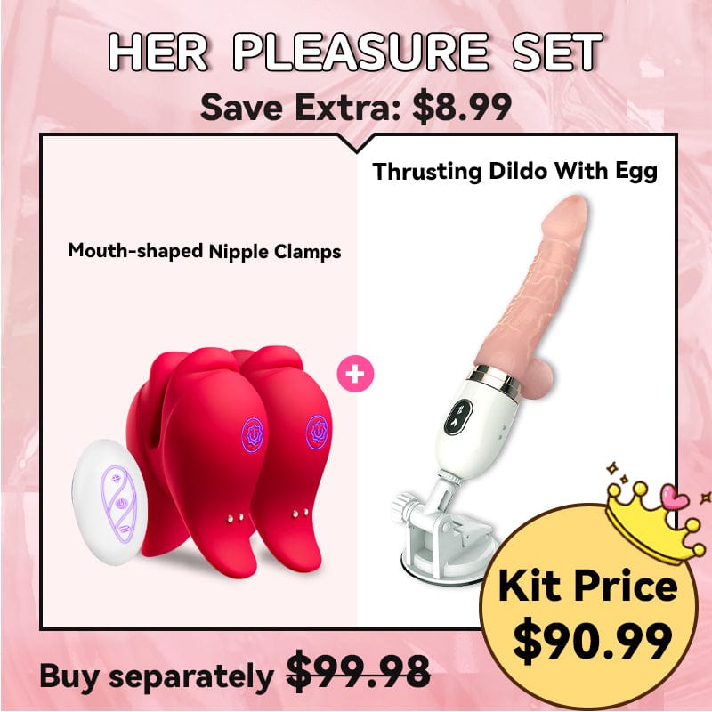 Lurevibe - Small Dildo Machine Suction Cup Vibrant Toys with Remote Control - Lurevibe