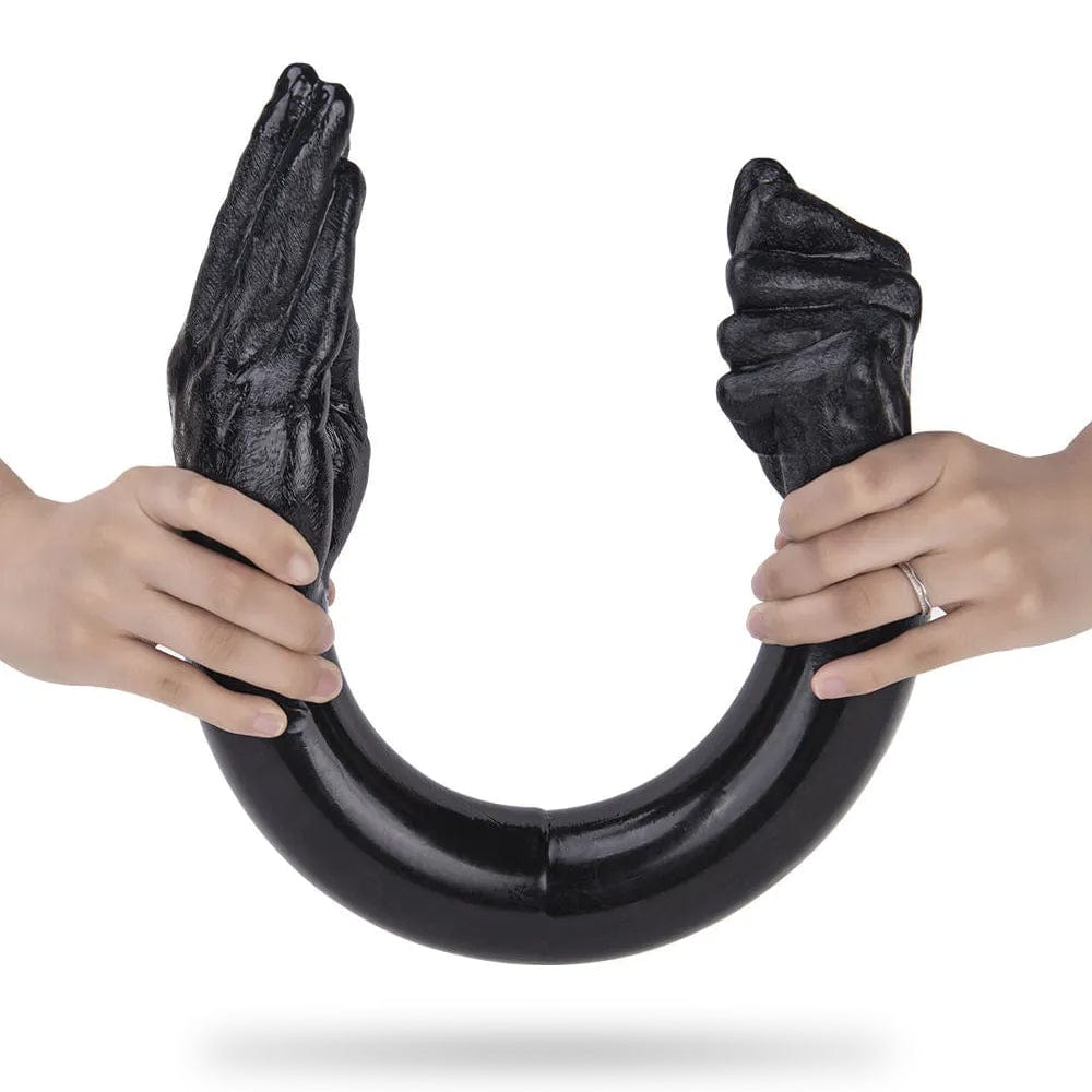 25.8'' Fisting Hand Dildo | Double Side Black Dildos for Men Lurevibe 25.8'' Fisting Hand Dildo | Double Side Black Dildos for Men Lurevibe