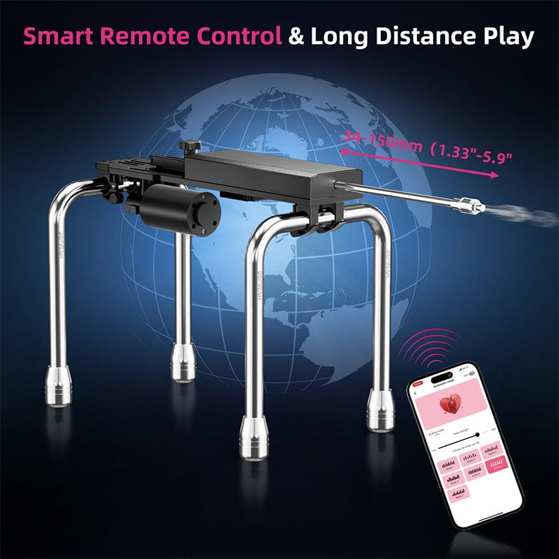 SHEYAY Electronic Dog Female Sex Machine Multiple Accessories - Lurevibe