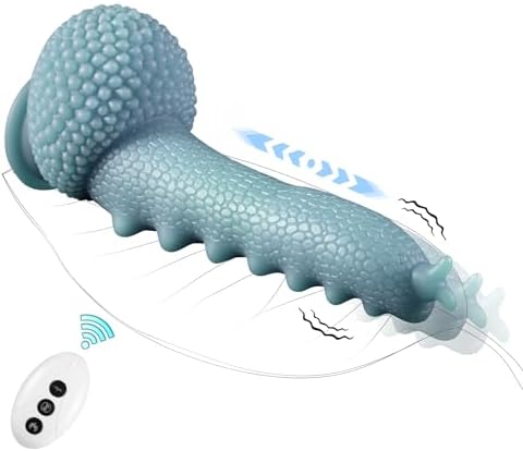 9.06in Thrusting Monster Snail Dildo Vibrator with 3 Thrusting & 9 Vibrating Modes - Lurevibe