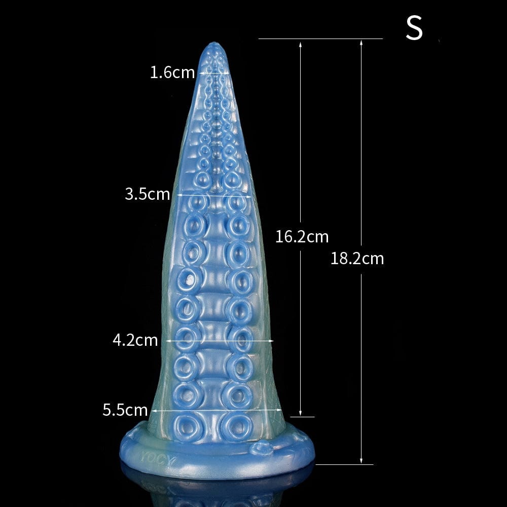 Octopus Tentacle Liquid-silicone Anal Plug - Lurevibe
