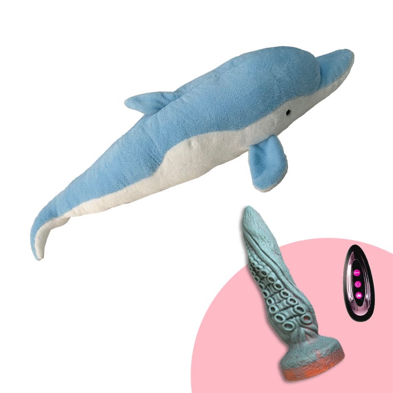 Plush Dildo Machine Thrusting Licking Dildo Machine Sex Toy With Remote Control - Lurevibe