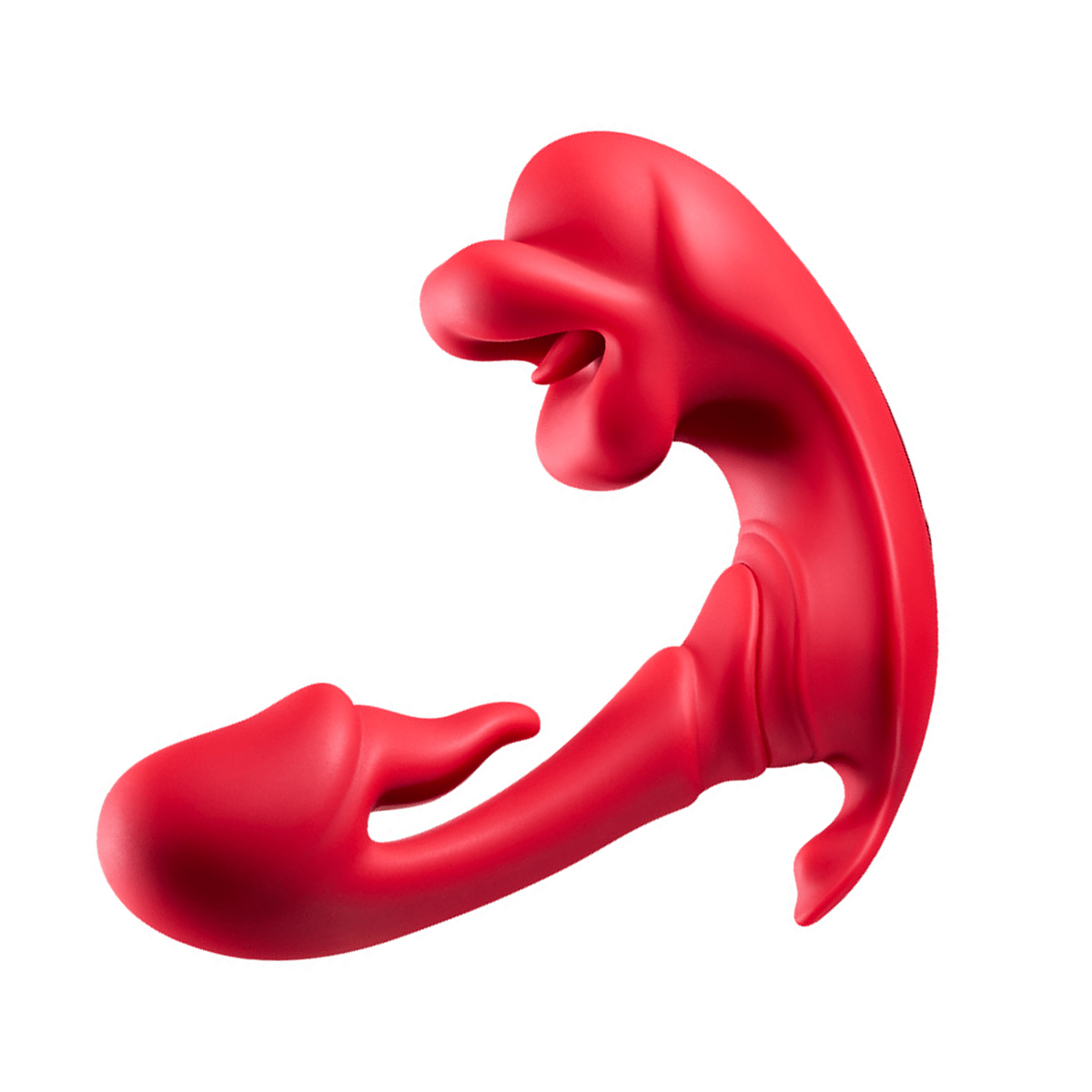 Rose Muncher Biting Mouth Wearable G Spot Vibrator - Lurevibe