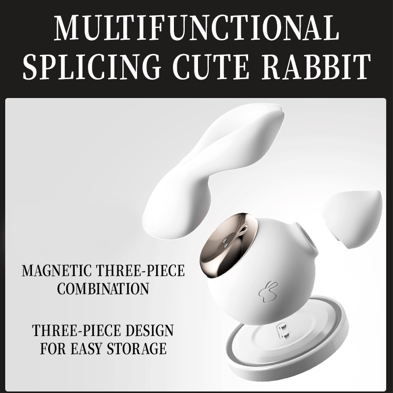 Split Rabbit Vibrating Clitoral Sucking Vibrator