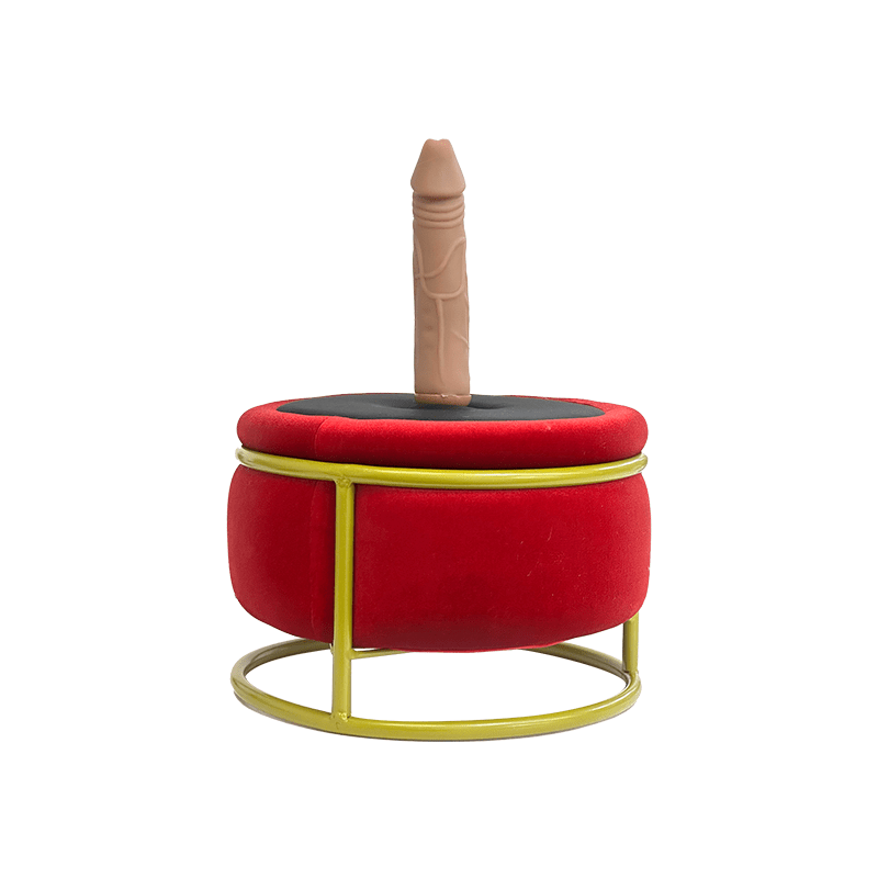 Red Seat Dildo Machine Massage Seat - Lurevibe