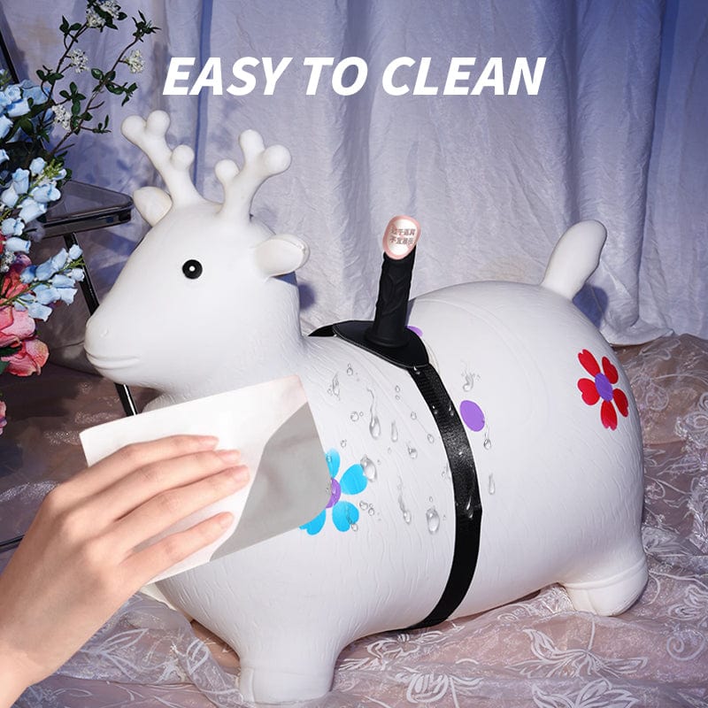 Inflatable Deer Mount Thrusting Dildo Machine - Lurevibe