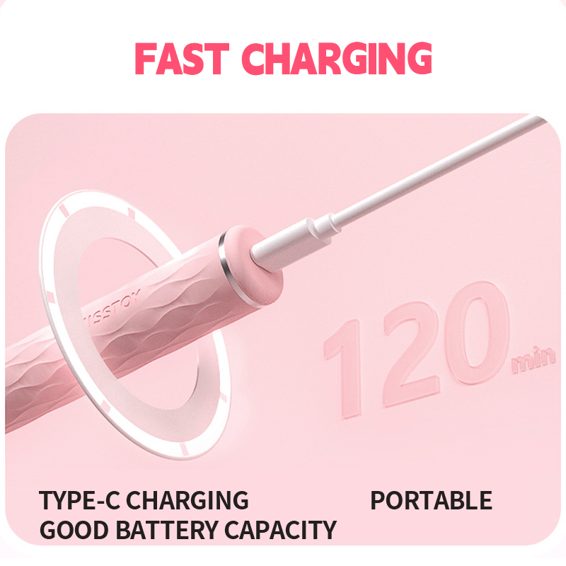 Kisstoy Electric Shock SM Wand Vibrator For Couple Flirting - Lurevibe