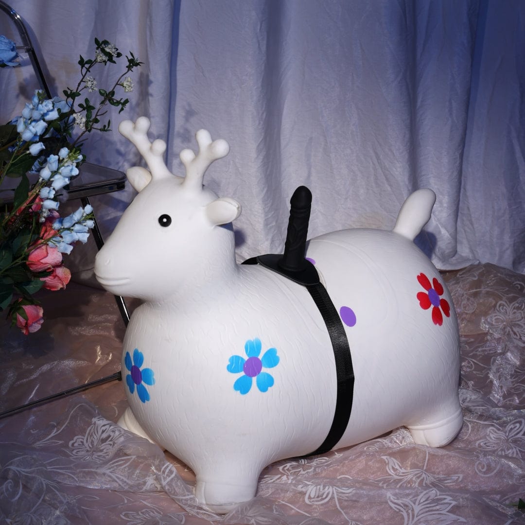 Inflatable Deer Mount Thrusting Dildo Machine - Lurevibe
