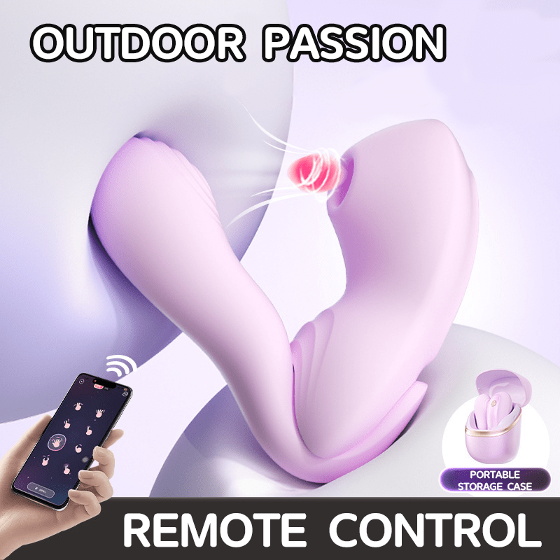 Wearable Suction Split-design Clitoral G-spot stimulator - Lurevibe