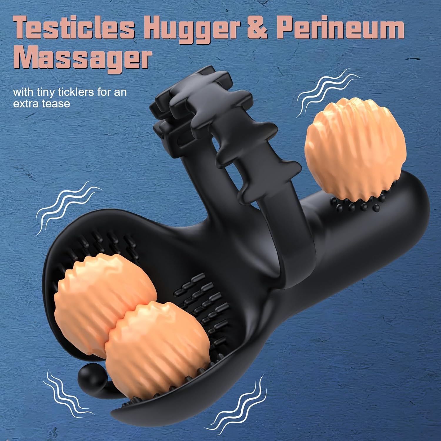 3 In 1 Vibrating Adjustable Penis Ring Vibrator - Lurevibe