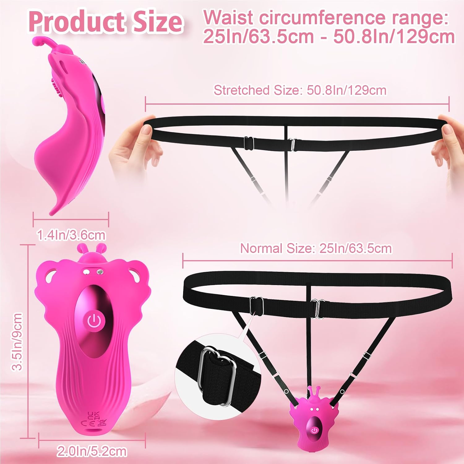 Butterfly Wearable Panty Clitoral Stimulation Vibrator - Lurevibe