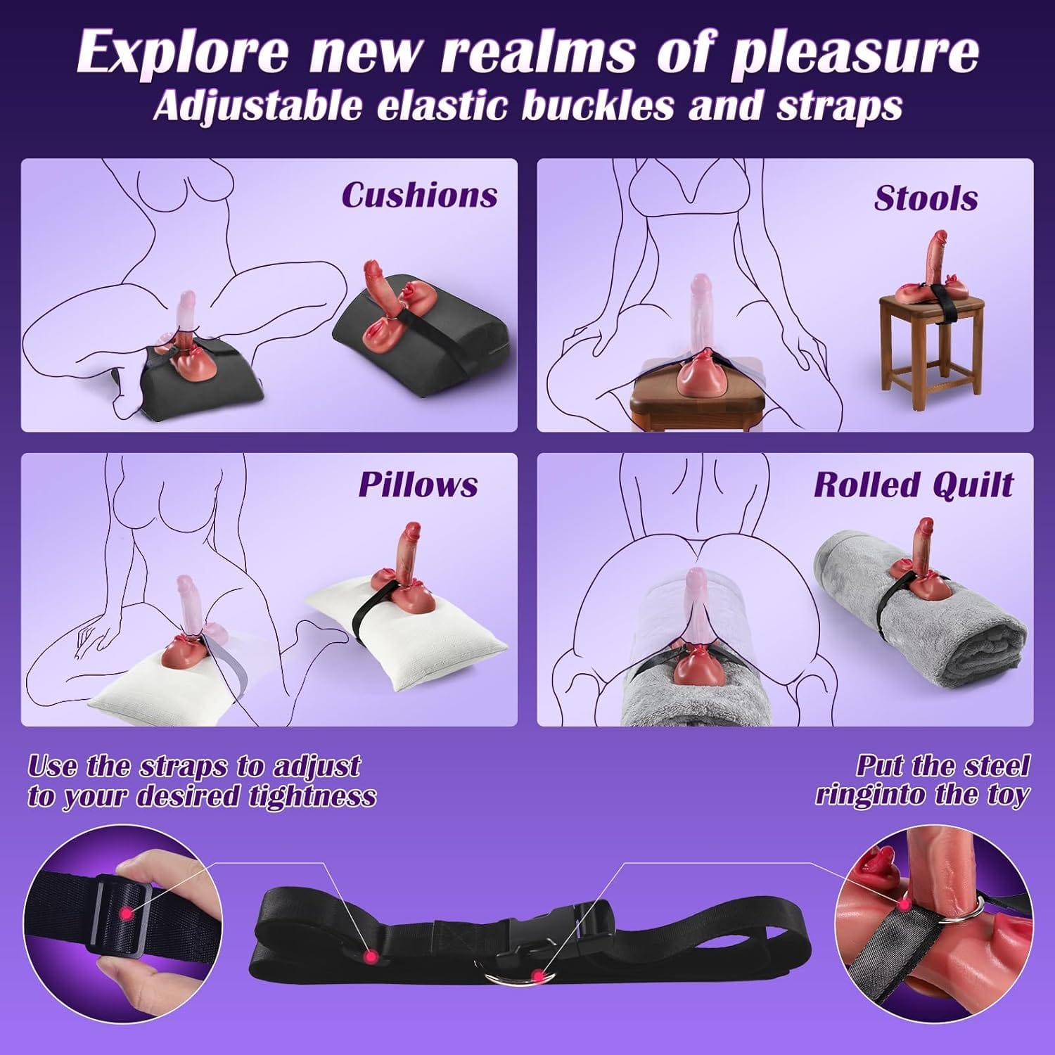 Cushion Style Realistic Dildo Thrusting Heating Sex Machine - Lurevibe