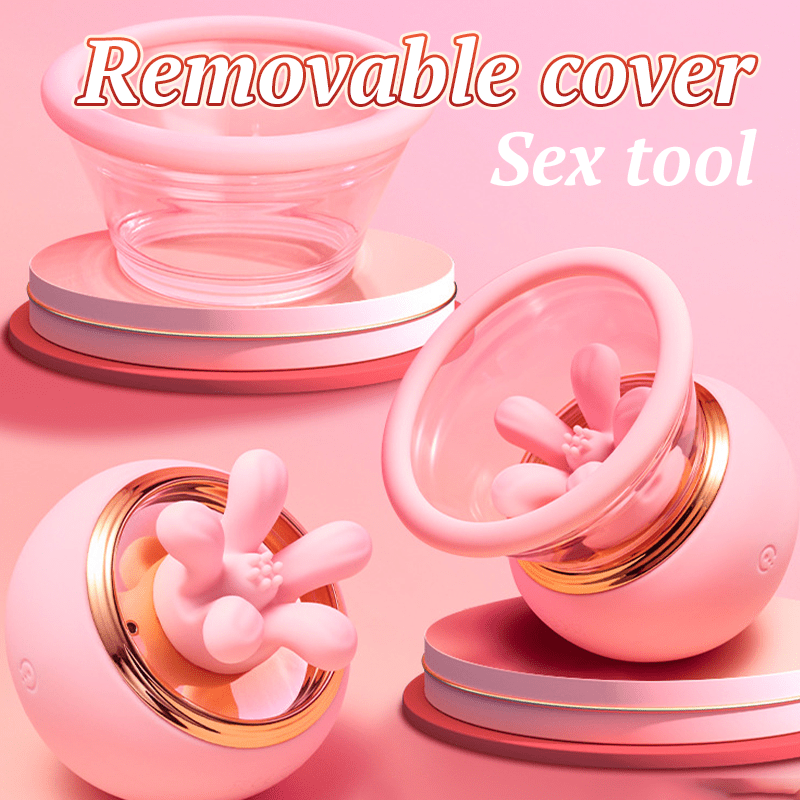 First Kiss 2 in 1 Kneading Nipple Clamps Breast Massager - Lurevibe