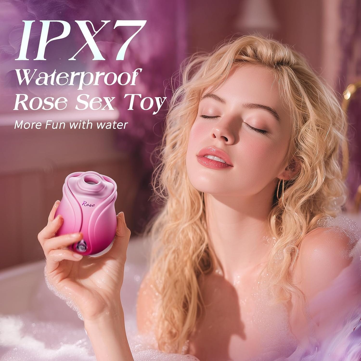 Rose Toy Nipple Clitoral Sucker Vibrators With APP Control - Lurevibe