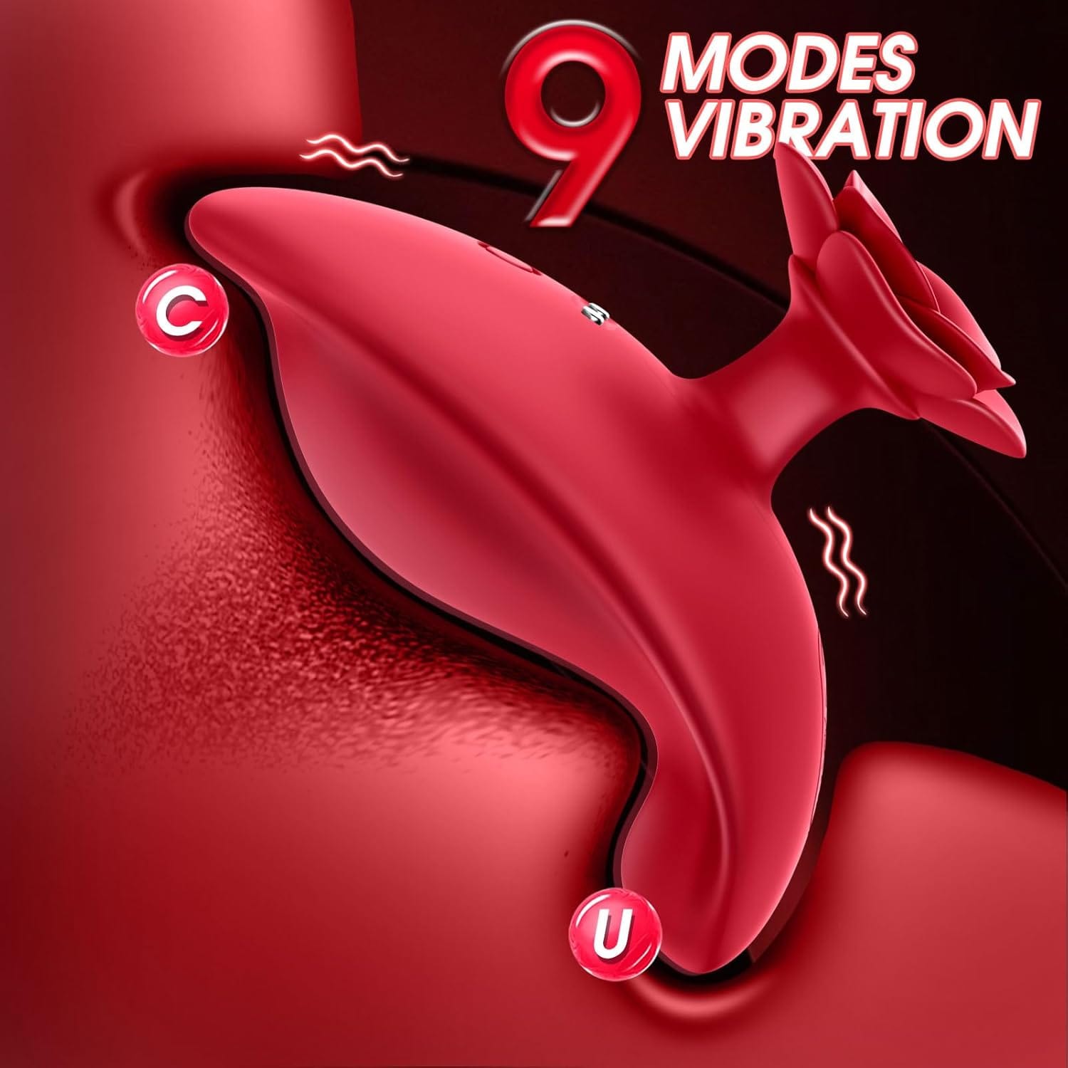 Rose Mini Bullet Finger Vibrators For Nipple Clitoral Stimulation - Lurevibe