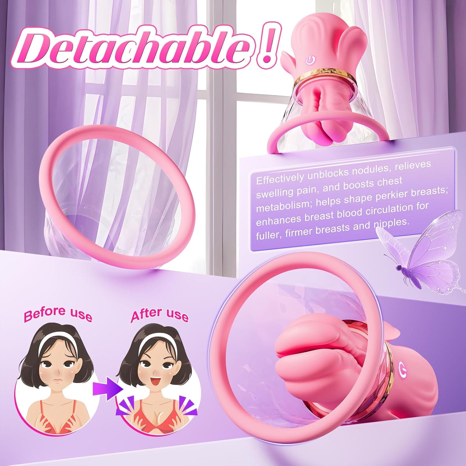 Hand - Pinch Breast Nipple Clamp Massager - Lurevibe