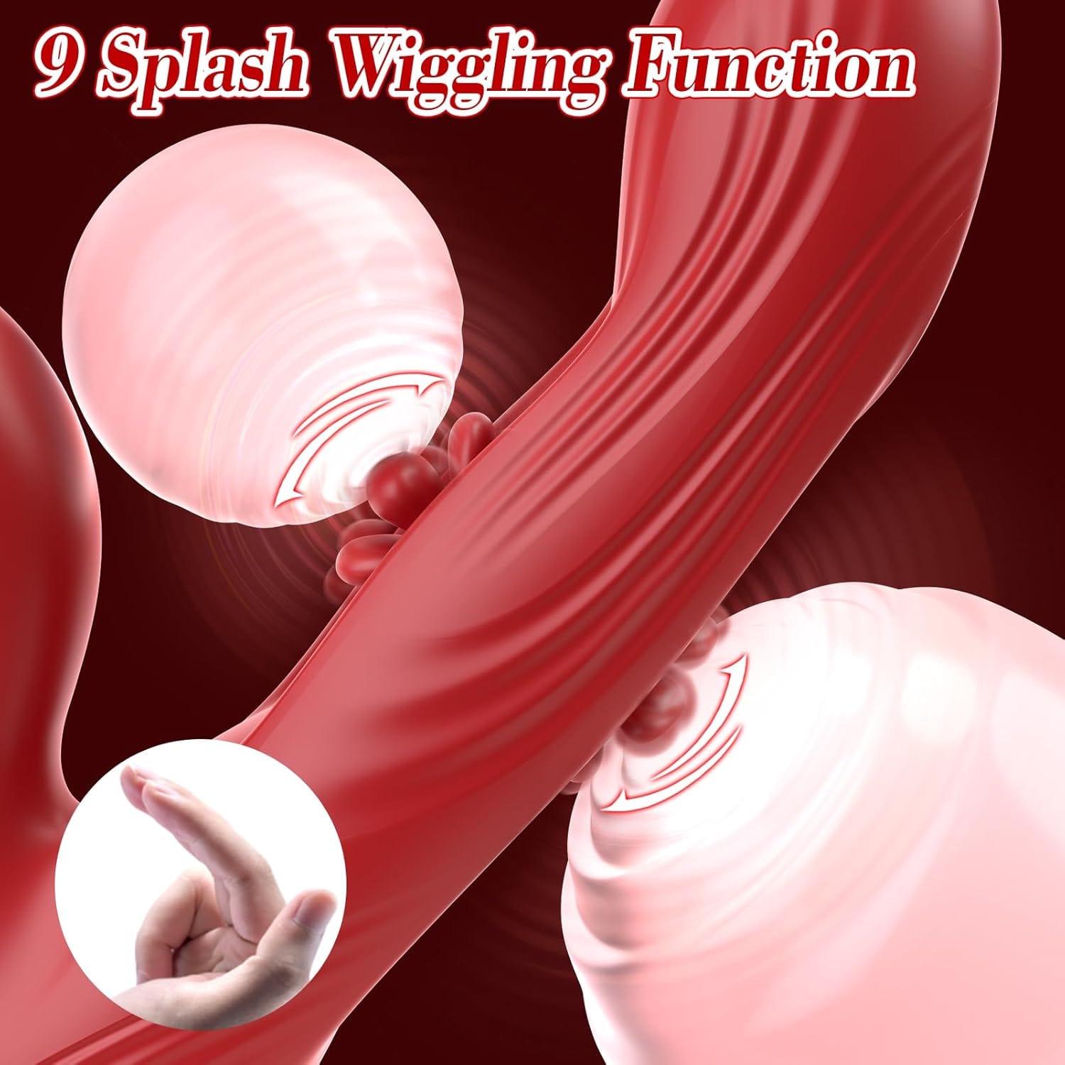 3 In 1 Rabbit Flapping G Spot Vibrator - Lurevibe