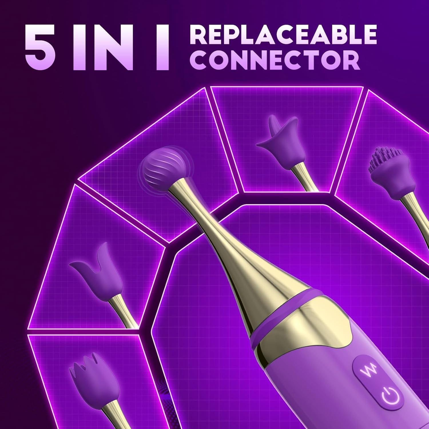 2 In 1 Mini Wand G Spot Vibrator - Lurevibe