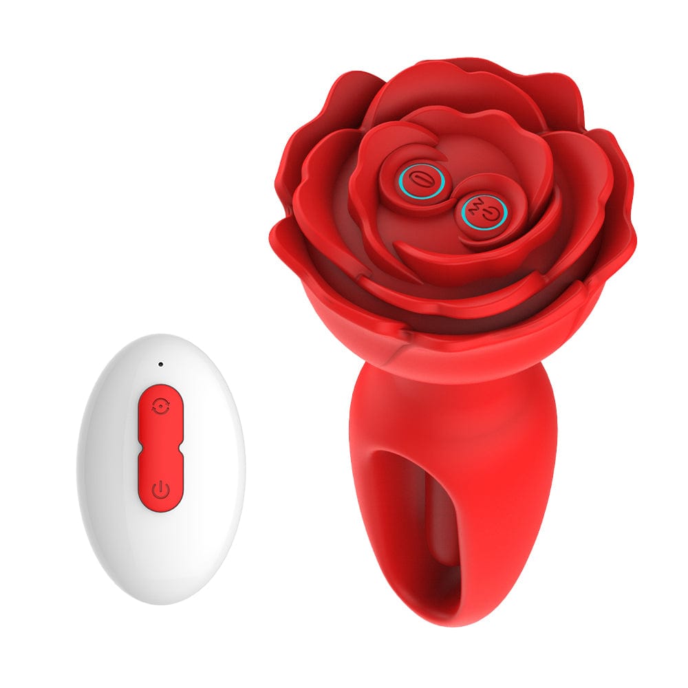 Lurevibe - Hollow Slapping Anal Plug Wireless Remote Control Universal Back Chamber Prostate Slapping Massager - Lurevibe