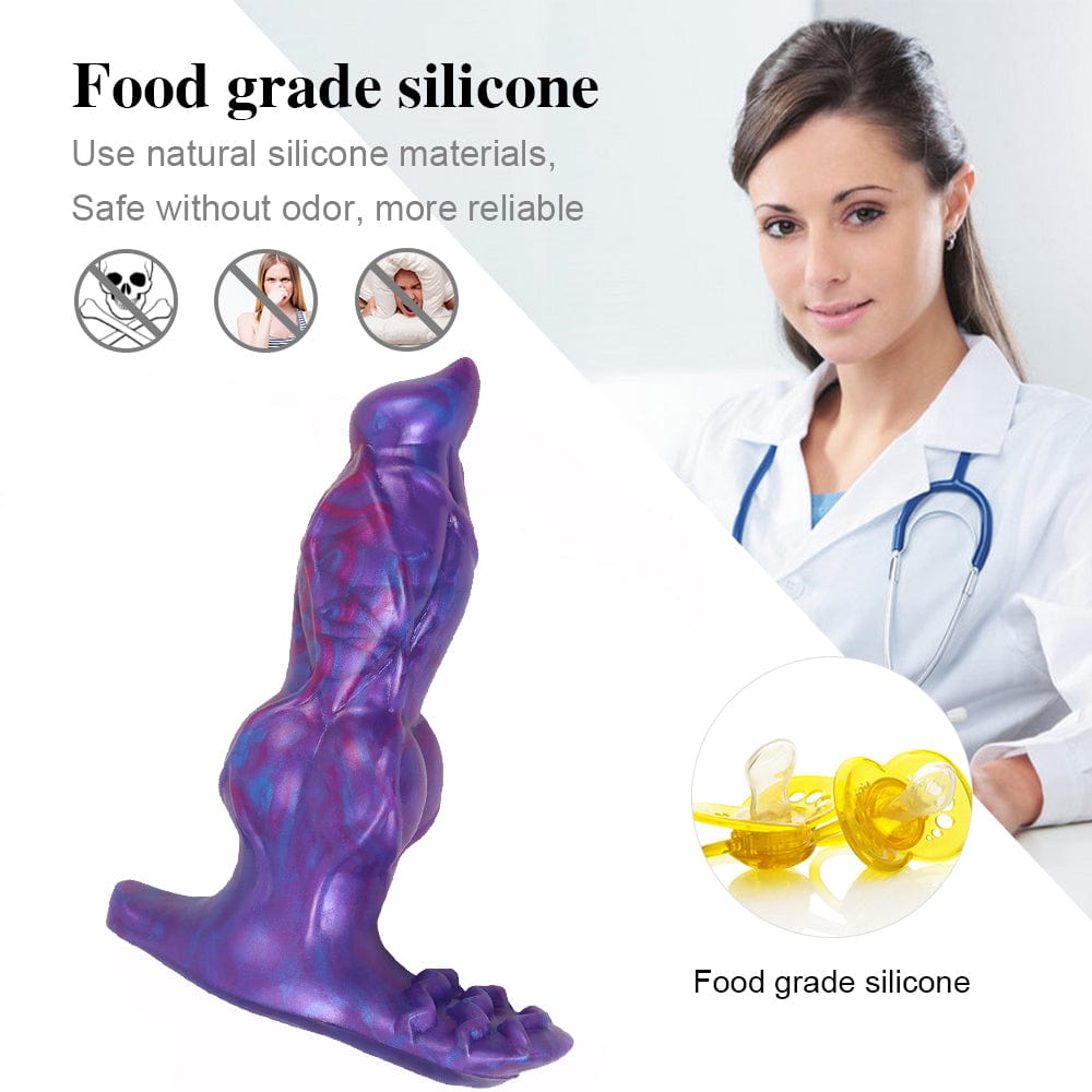 Remote Control Vibrating Dildo Clit Stimulate Anal Plug - Lurevibe