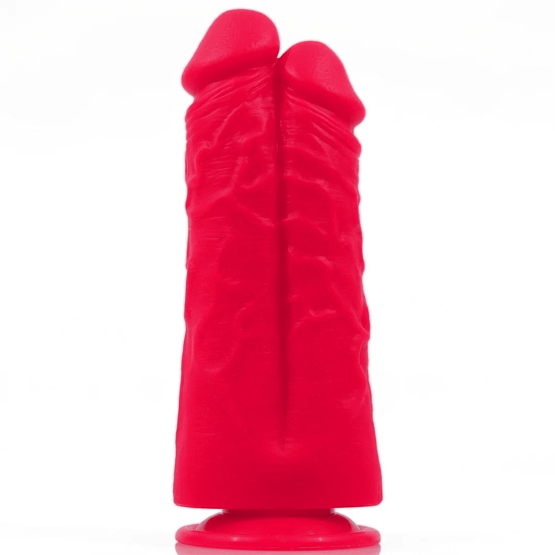 AIMITEX Colorful double-dildo silicone dildo adult sex toy