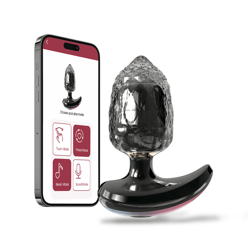 Tingon A1 Anal Luxury Massager Toy Butt Plug APP Control - Lurevibe
