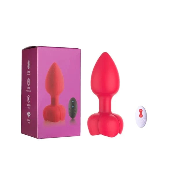 Remote Control Anal Plug Vibrating Male Masturbation Device - Lurevibe