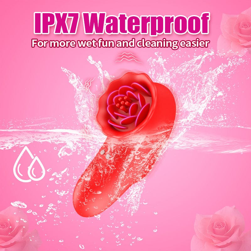 Rose Finger Vibrator G Spot Clitoral Stimulator for Couple Flirting - Lurevibe