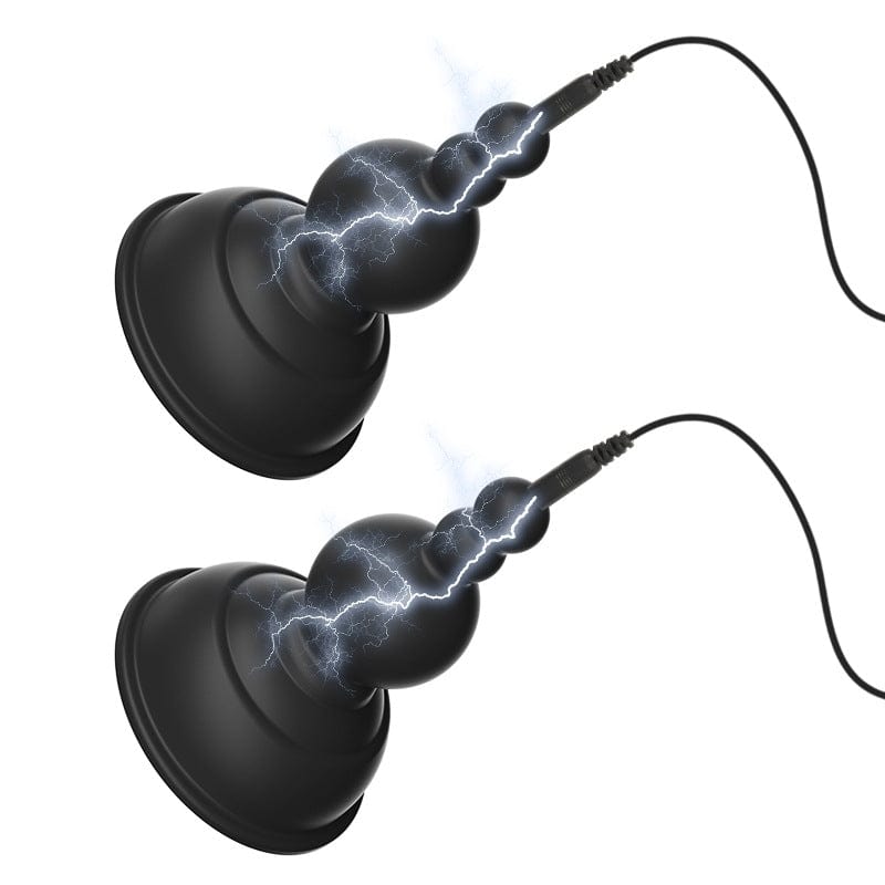 BDSM Electric Shock Silicone Nipple Stimulator with Remote Control - Lurevibe